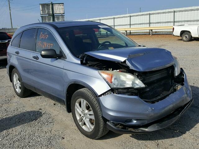 5J6RE4H52AL027677 - 2010 HONDA CR-V EX BLUE photo 1