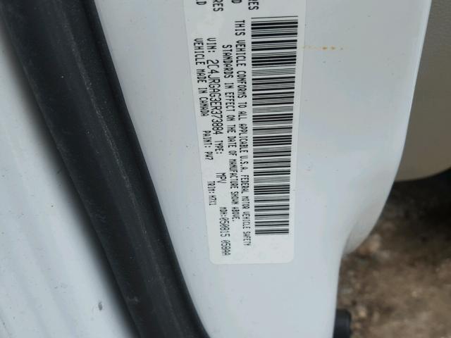 2C4JRGAG3ER373884 - 2014 RAM TRADESMAN WHITE photo 10