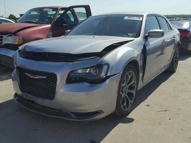 2C3CCABGXFH797225 - 2015 CHRYSLER 300 S SILVER photo 2