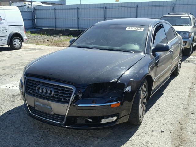 WAUMV44E87N001598 - 2007 AUDI A8 L QUATT BLACK photo 2