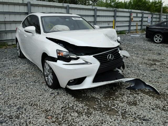 JTHBA1D23G5004711 - 2016 LEXUS IS 200T WHITE photo 1