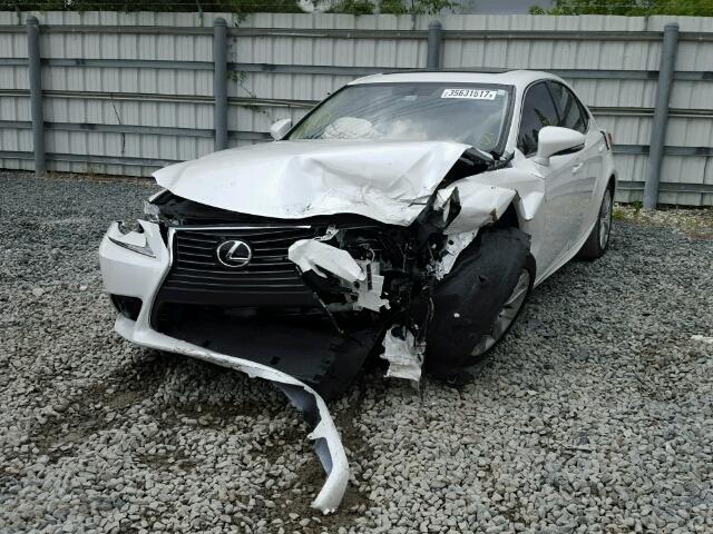 JTHBA1D23G5004711 - 2016 LEXUS IS 200T WHITE photo 2