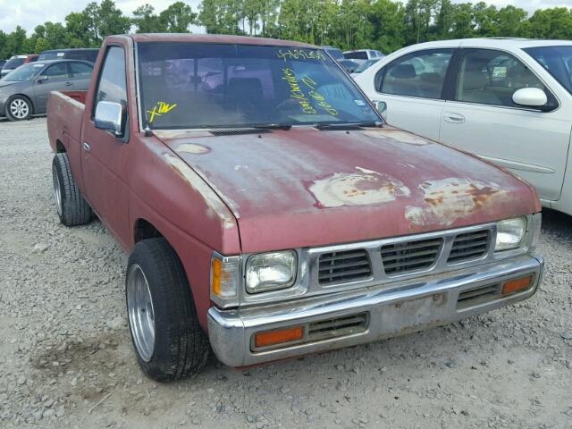 1N6SD11S1PC414557 - 1993 NISSAN TRUCK SHOR RED photo 1