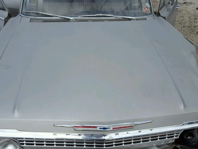 31169K208680 - 1963 CHEVROLET BISCAYNE GRAY photo 7