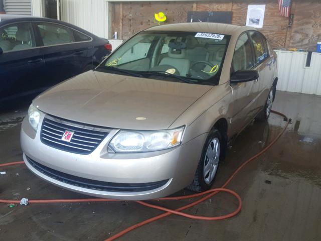 1G8AJ55F56Z165231 - 2006 SATURN ION LEVEL GOLD photo 2
