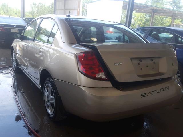 1G8AJ55F56Z165231 - 2006 SATURN ION LEVEL GOLD photo 3