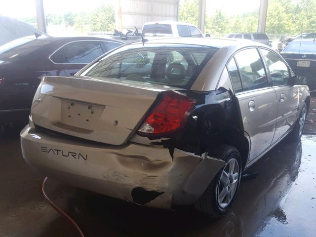1G8AJ55F56Z165231 - 2006 SATURN ION LEVEL GOLD photo 4