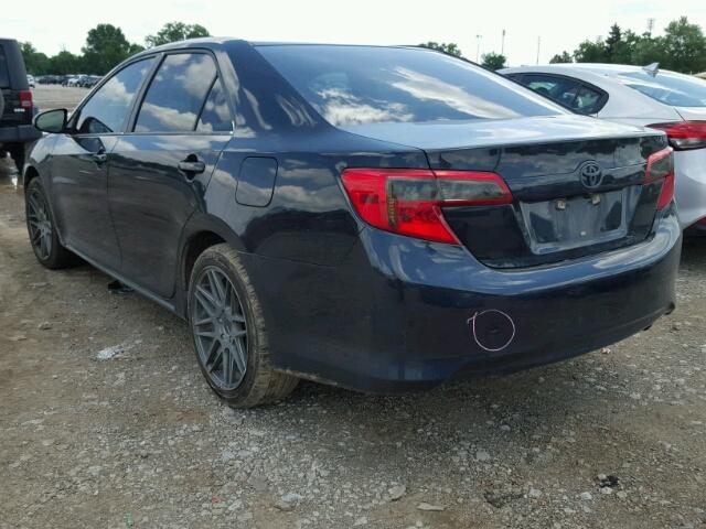 4T1BF1FK7CU090794 - 2012 TOYOTA CAMRY BASE BLACK photo 3