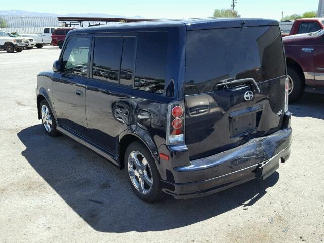 JTLKT334064085170 - 2006 TOYOTA SCION XB Blau Foto 3