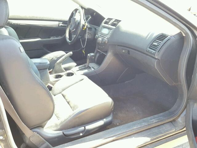 1HGCM82667A006621 - 2007 HONDA ACCORD EX BLACK photo 5