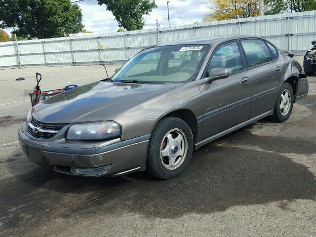 2G1WH55K629208783 - 2002 CHEVROLET IMPALA LS GRAY photo 2