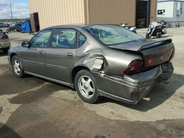 2G1WH55K629208783 - 2002 CHEVROLET IMPALA LS GRAY photo 3