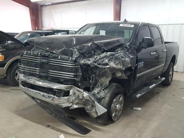 3C6UR5DL1HG733360 - 2017 RAM 2500 SLT BROWN photo 2