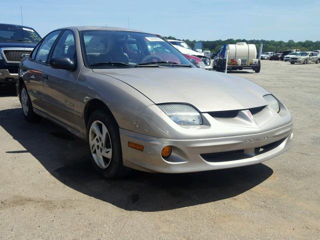 1G2JB524617276093 - 2001 PONTIAC SUNFIRE SE GOLD photo 1