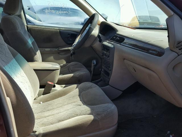 1G1NE52J116163533 - 2001 CHEVROLET MALIBU LS 栗色 照片 5