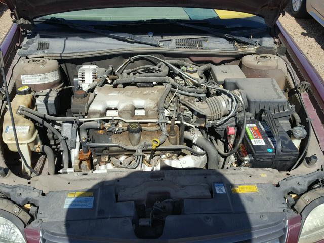 1G1NE52J116163533 - 2001 CHEVROLET MALIBU LS 栗色 照片 7