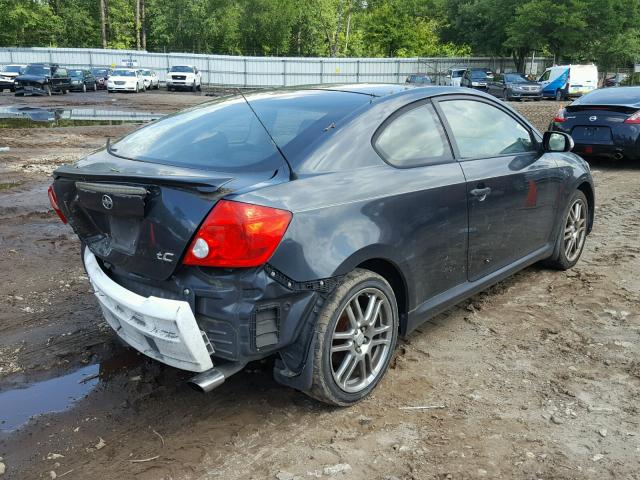 JTKDE167250001907 - 2005 TOYOTA SCION TC 灰色 照片 4