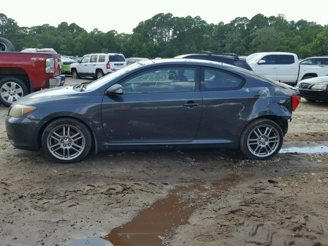 JTKDE167250001907 - 2005 TOYOTA SCION TC 灰色 照片 9
