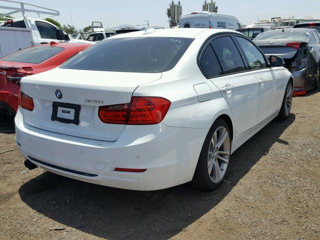 WBA3C1C57EK111591 - 2014 BMW 328 I SULE WHITE photo 4