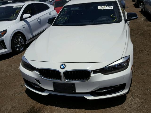 WBA3C1C57EK111591 - 2014 BMW 328 I SULE WHITE photo 9