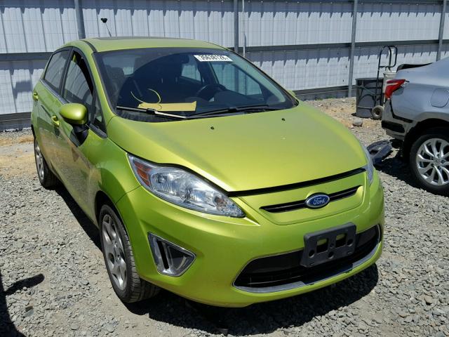 3FADP4FJ4BM130020 - 2011 FORD FIESTA SES GREEN photo 1