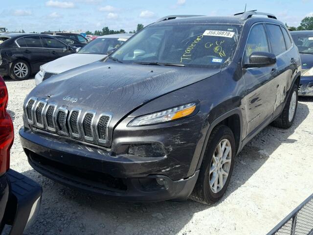 1C4PJLLXXJD524661 - 2018 JEEP CHEROKEE L GRAY photo 2