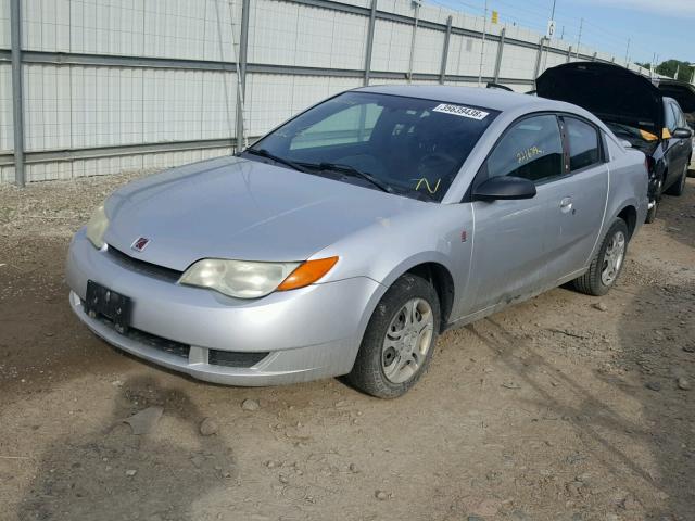 1G8AN12F15Z157837 - 2005 SATURN ION LEVEL SILVER photo 2