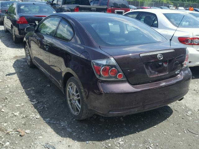 JTKDE167590276287 - 2009 TOYOTA SCION TC 栗色 照片 3