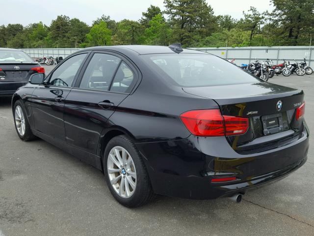 WBA8E5G50GNU21519 - 2016 BMW 320 XI BLACK photo 3