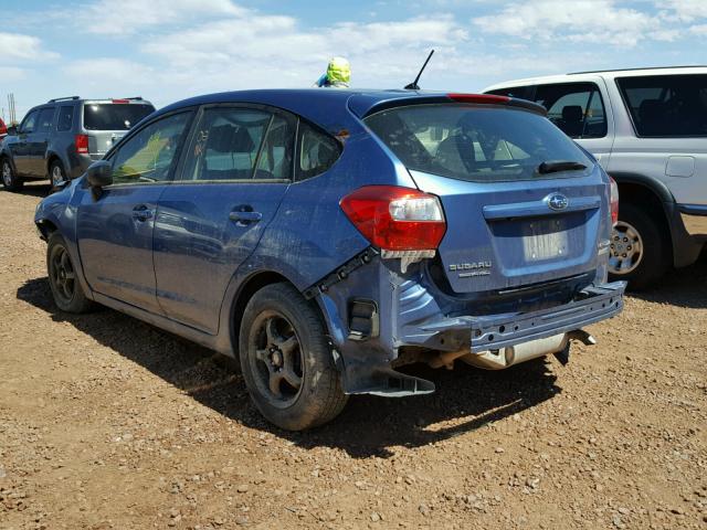 JF1GPAA64F9239211 - 2015 SUBARU IMPREZA BA BLUE photo 3