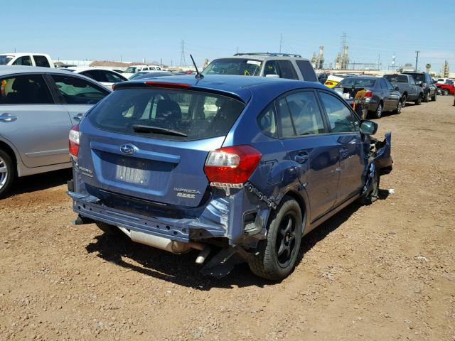 JF1GPAA64F9239211 - 2015 SUBARU IMPREZA BA BLUE photo 4