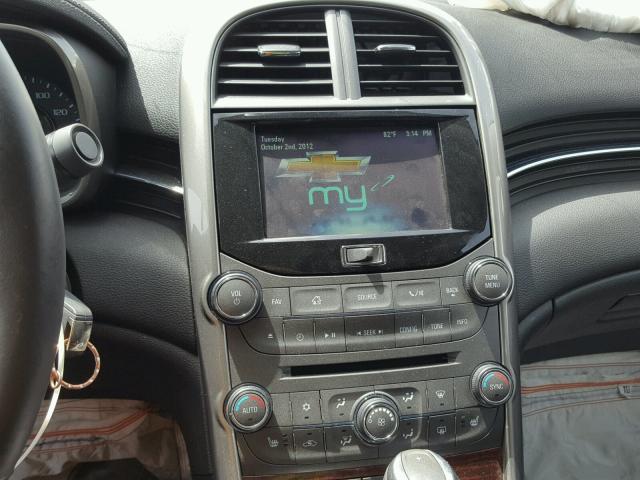 1G11H5SA6DF281345 - 2013 CHEVROLET MALIBU LTZ ლურჯი ფოტო 9