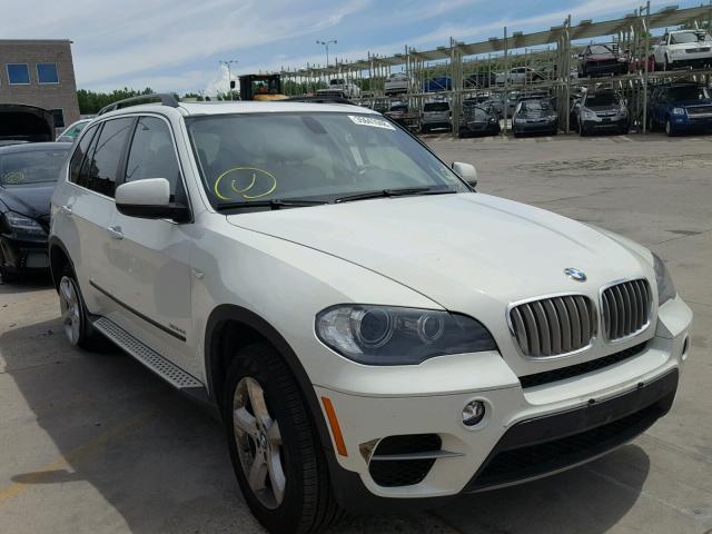 5UXZV8C58BL418255 - 2011 BMW X5 XDRIVE5 WHITE photo 1