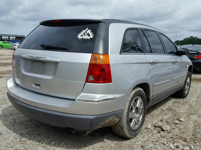 2C4GM68485R666680 - 2005 CHRYSLER PACIFICA T SILVER photo 4