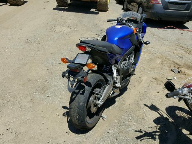 MLHRC7402E5000817 - 2014 HONDA CBR650 F BLUE photo 4