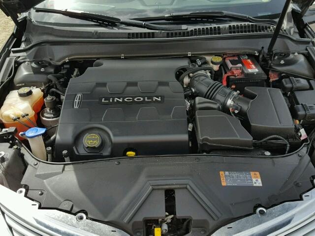 3LN6L2GK5ER827127 - 2014 LINCOLN MKZ შავი ფოტო 7