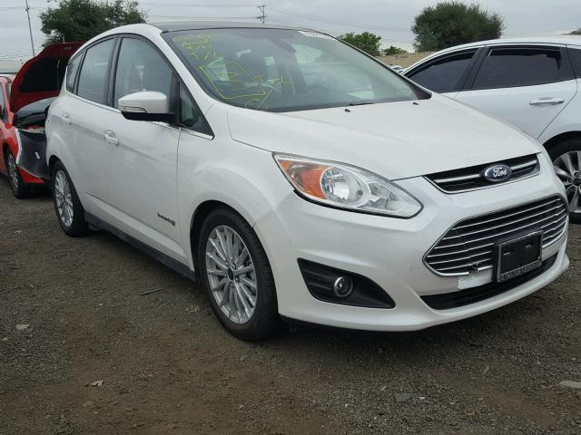 1FADP5BU8EL520422 - 2014 FORD C-MAX SEL WHITE photo 1