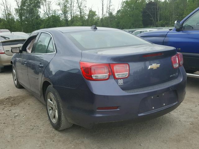 1G11B5SLXEF107038 - 2014 CHEVROLET MALIBU LS BLUE photo 3