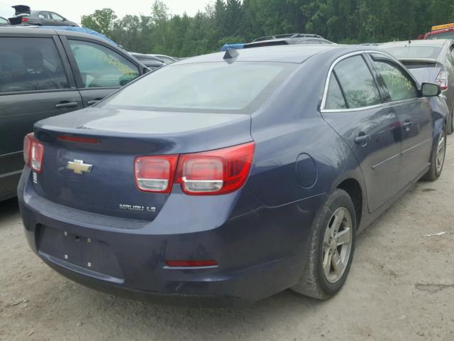 1G11B5SLXEF107038 - 2014 CHEVROLET MALIBU LS BLUE photo 4