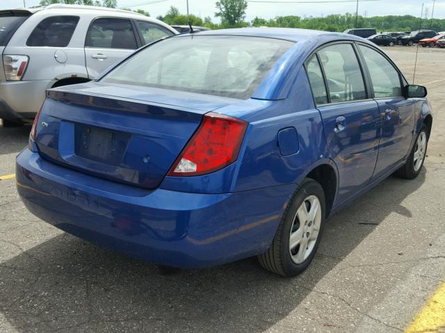 1G8AJ55F36Z161033 - 2006 SATURN ION LEVEL BLUE photo 4