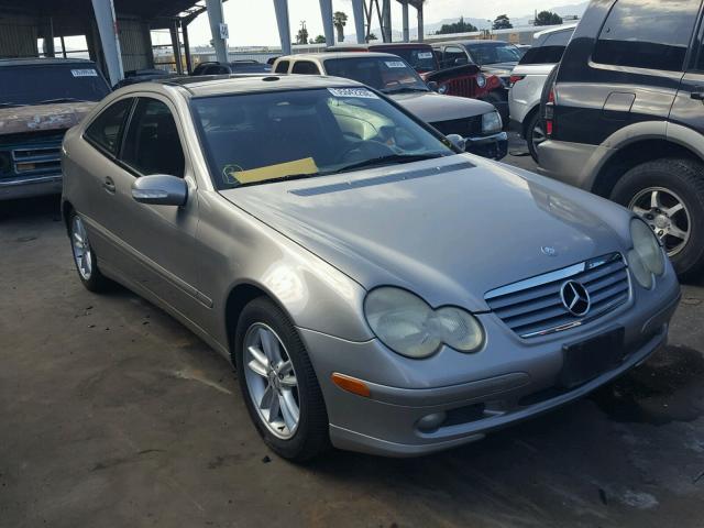 WDBRN64J43A522769 - 2003 MERCEDES-BENZ C 320 SPOR SILVER photo 1