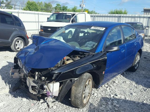 1G8AJ52F04Z106301 - 2004 SATURN ION LEVEL BLUE photo 2