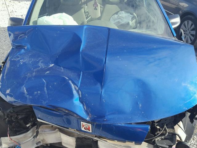 1G8AJ52F04Z106301 - 2004 SATURN ION LEVEL BLUE photo 7
