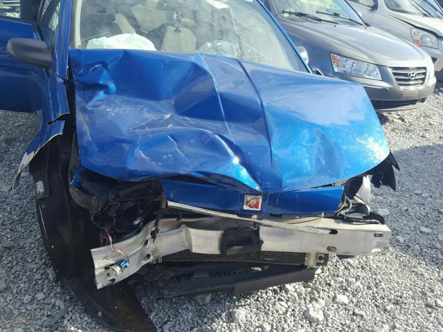 1G8AJ52F04Z106301 - 2004 SATURN ION LEVEL BLUE photo 9