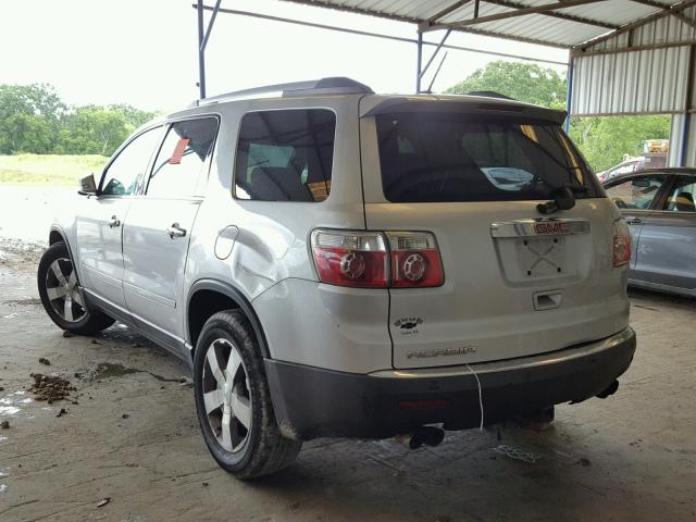 1GKKRRED6CJ343736 - 2012 GMC ACADIA SLT ვერცხლისფერი ფოტო 3