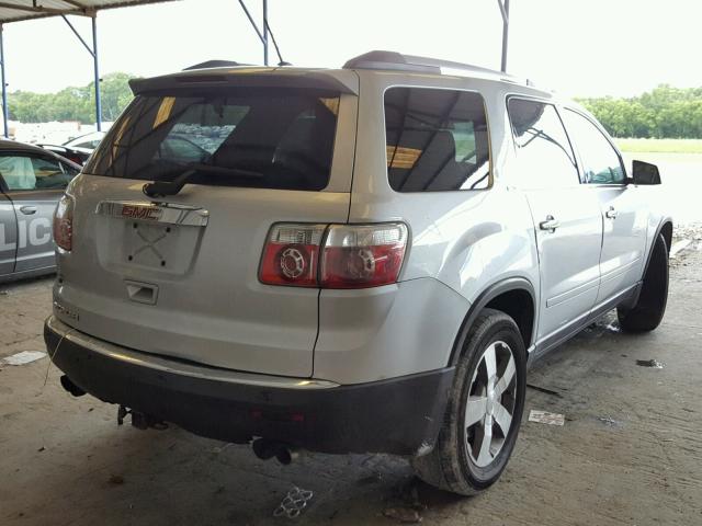 1GKKRRED6CJ343736 - 2012 GMC ACADIA SLT ვერცხლისფერი ფოტო 4