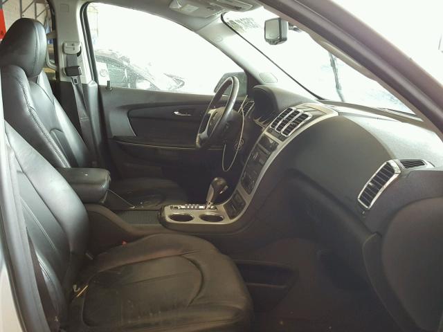 1GKKRRED6CJ343736 - 2012 GMC ACADIA SLT ვერცხლისფერი ფოტო 5