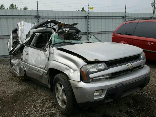 1GNET16S446137691 - 2004 CHEVROLET TRAILBLAZE SILVER photo 1