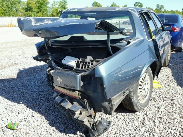 1G3AG55N9P6382151 - 1993 OLDSMOBILE CUTLASS CI 青色 照片 4