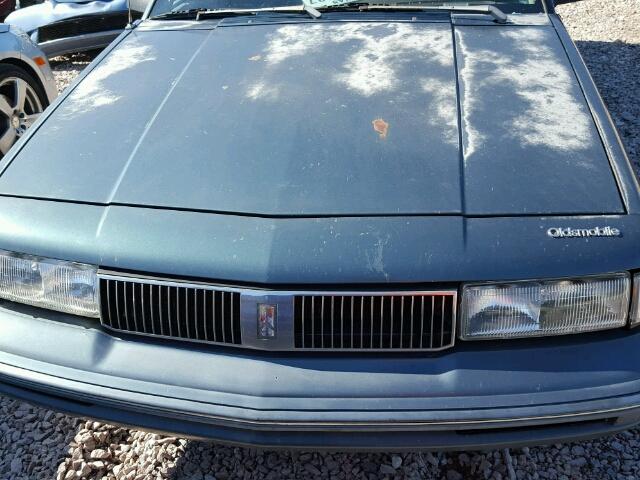 1G3AG55N9P6382151 - 1993 OLDSMOBILE CUTLASS CI 青色 照片 7
